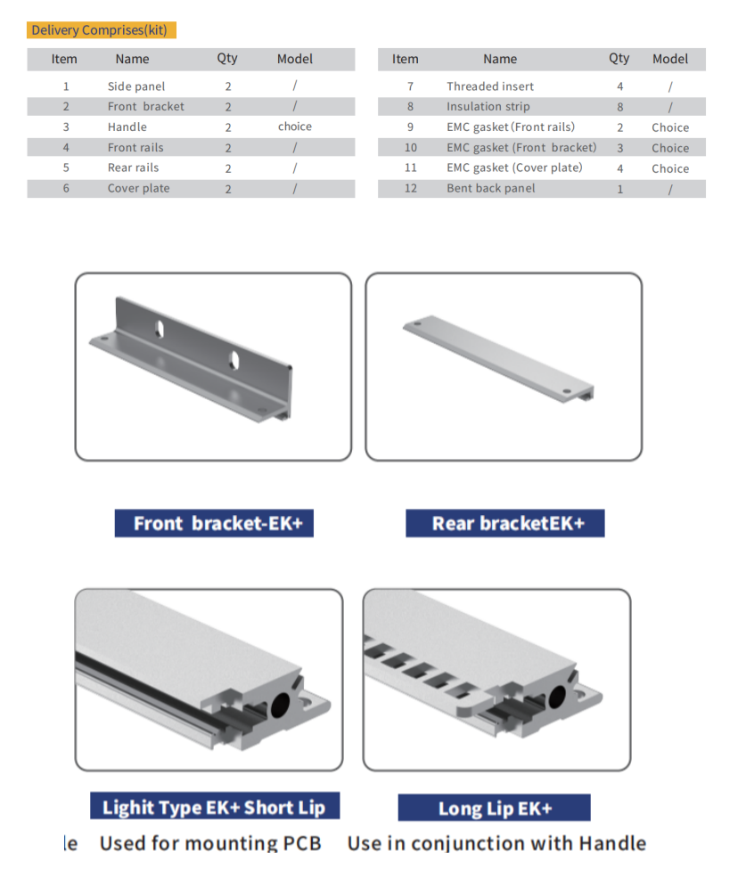 19'' Eurocard Subrack for Compact PCl VME VMEx64 System