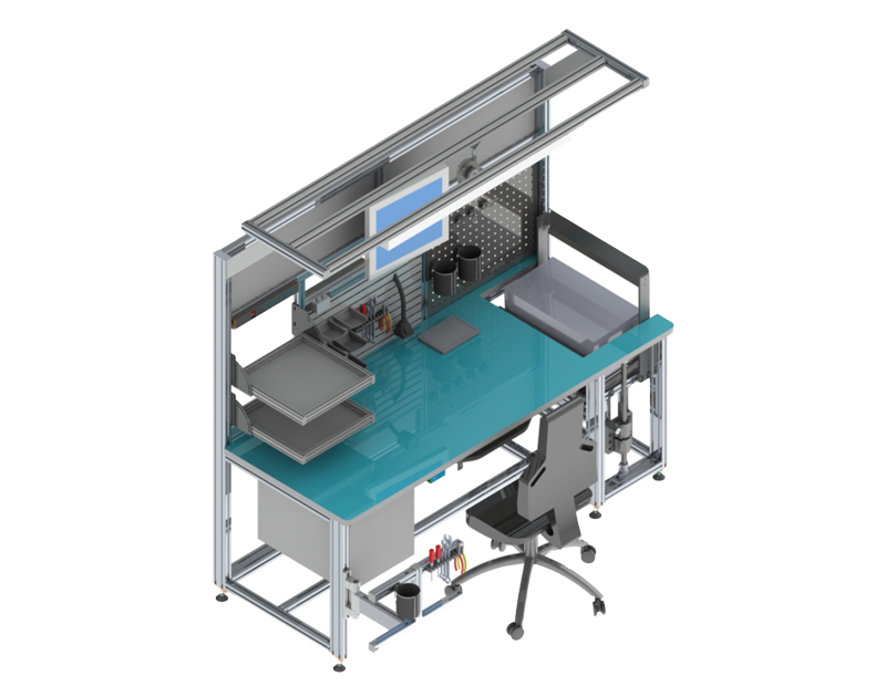 Modular Industrial Workbench (DLB Series)