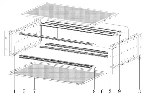 EuopacPRO 19inch subrack structure